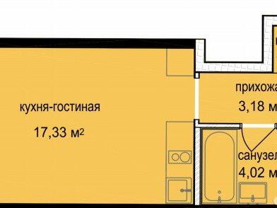 Москва ул медовая долина. Планировка студии медовая Долина. ЖК Баркли медовая Долина планировки студия. Медовая Долина Крекшино планировка студии. Медовая Долина студия 24 кв м планировка.