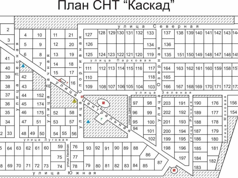 Схема садоводства мшинская