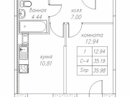 Купить Студию В Юнтолово Вторичка