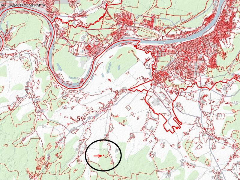 Карта земельных участков пермский край