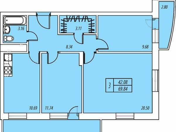 Купить Квартиру Космонавтов 61 1