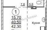 Квартиры - Волгоград, р-н Ворошиловский, ул. Огарева, д. 21Б фото 1