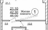 Квартиры - Волгоград, р-н Ворошиловский, ул. Огарева, д. 21Б фото 1