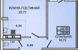 Квартиры - Краснодар, р-н Прикубанский, ул. Героя Яцкова И.В., Литер 4 фото 1