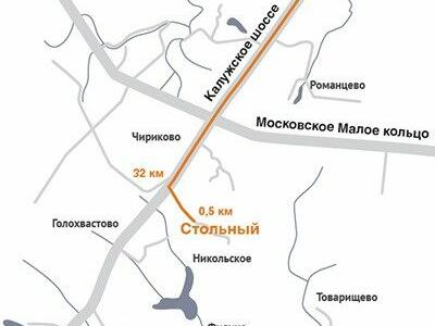 Карта москвы калужское шоссе