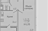 Квартиры - Воронеж, р-н Коминтерновский, ул Антонова-Овсеенко 33б фото 1